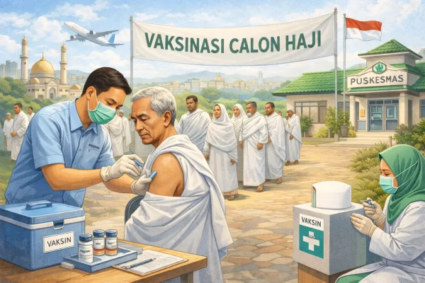Permudah Calon Jamaah Haji Kaltim 2026 , 188 Puskesmas di Kaltim Siap Layani Vaksinasi